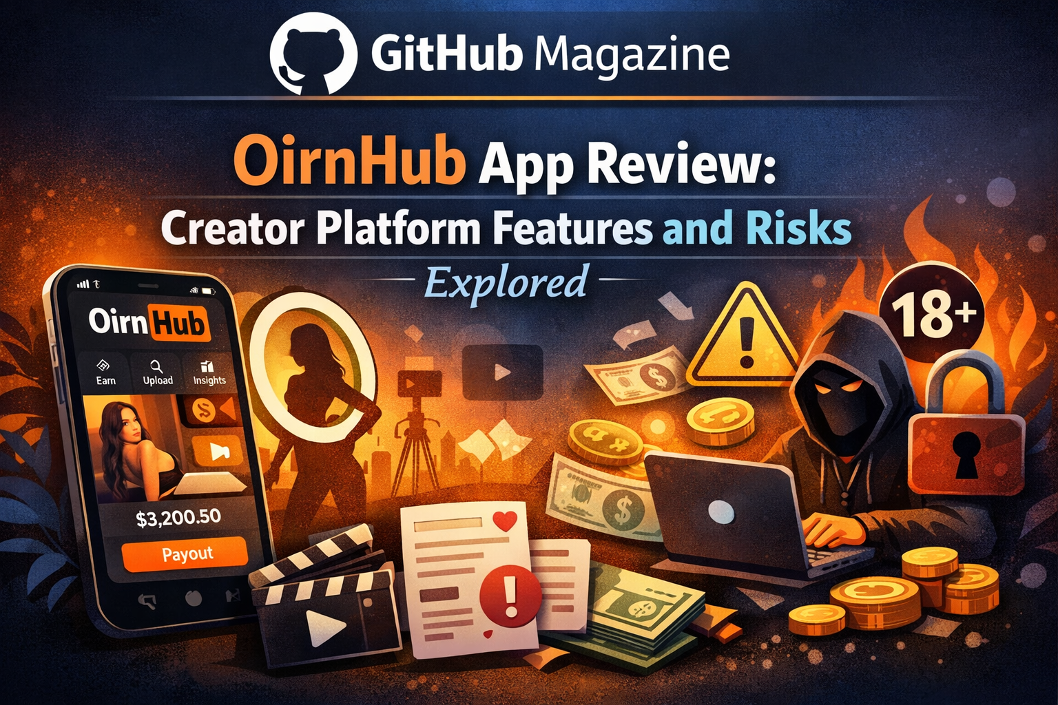 OirnHub App Review: Creator Platform Features and Risks