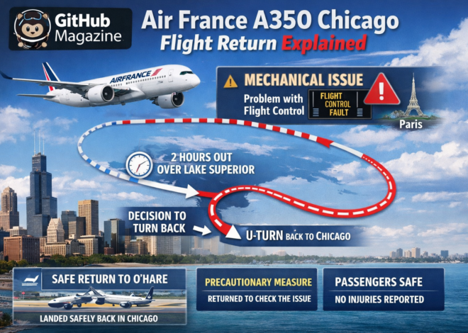 Air France A350 Chicago Flight Return Explained