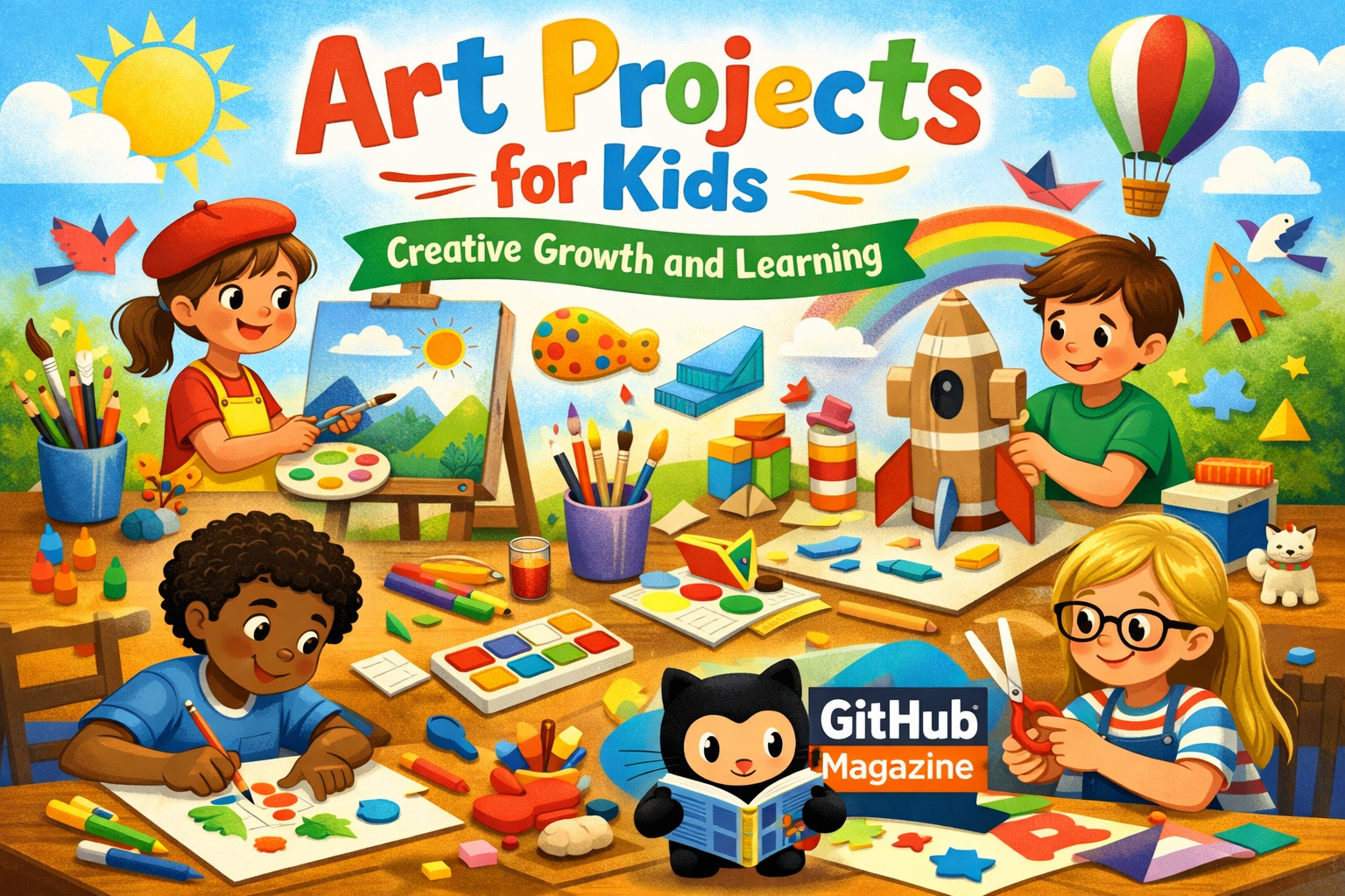 Art Projects for Kids: Creative Growth and Learning