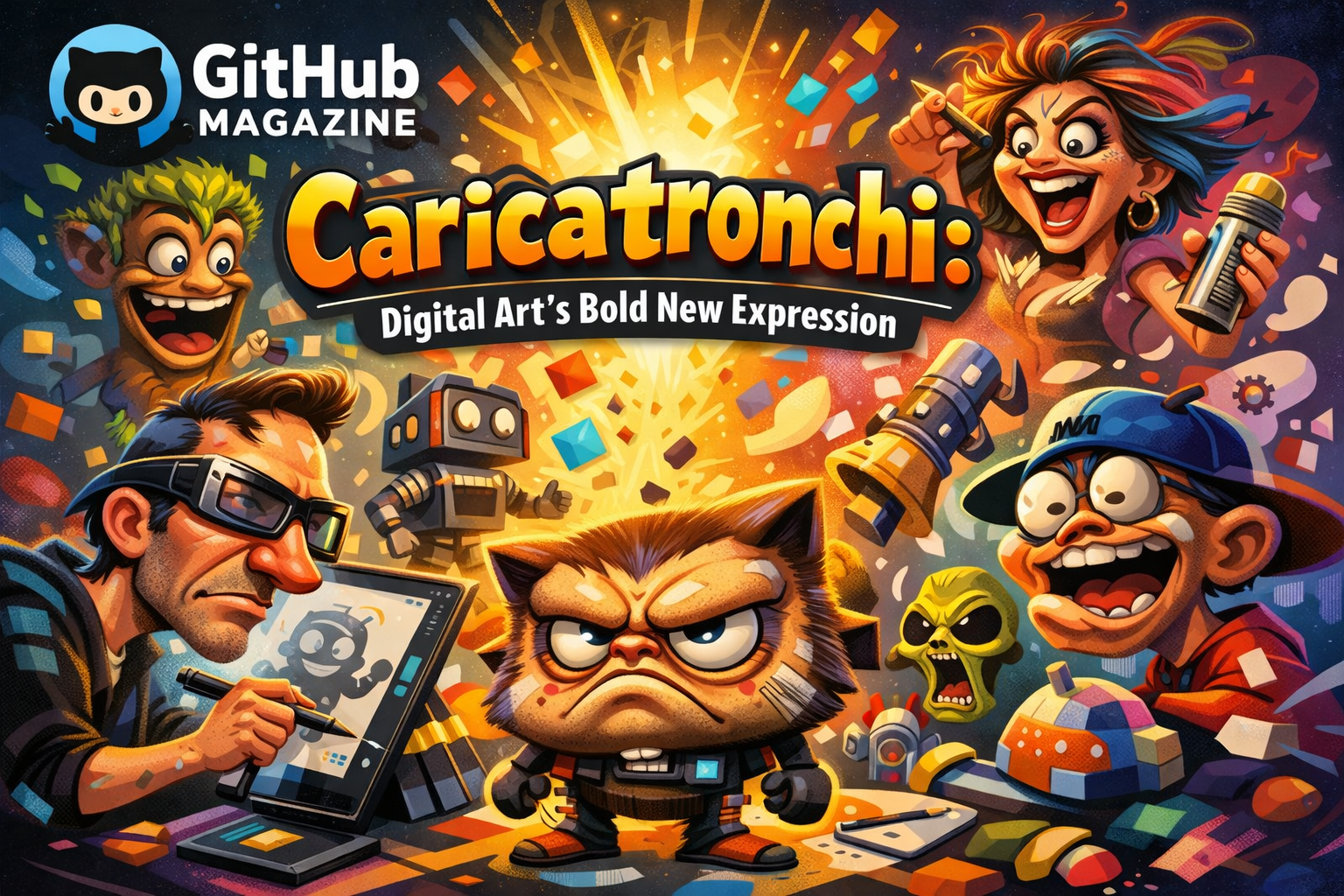 Caricatronchi: The Digital Evolution of Caricature Art
