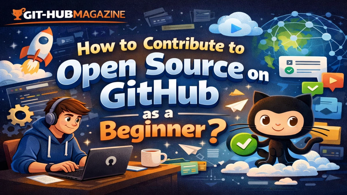 How to Contribute to Open Source on git-hub as a Beginner