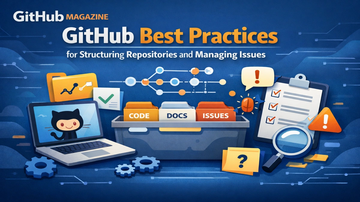 git-hub Best Practices for Structuring Repositories and Managing Issues