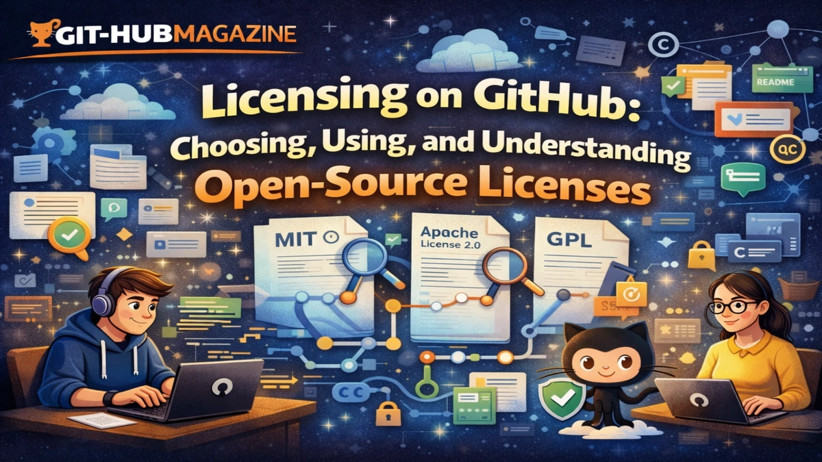 Licensing on git-hub: Choosing, Using, and Understanding Open-Source Licenses