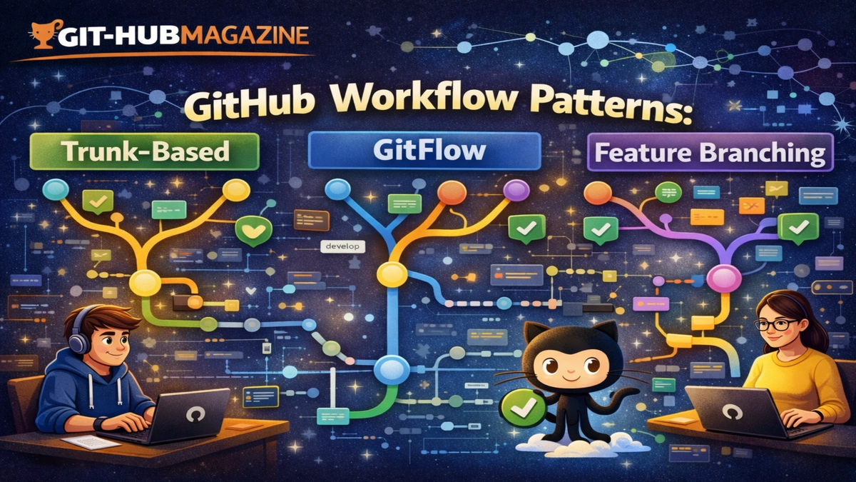 git-hub Workflow Patterns: Trunk-Based, GitFlow, and Feature Branching