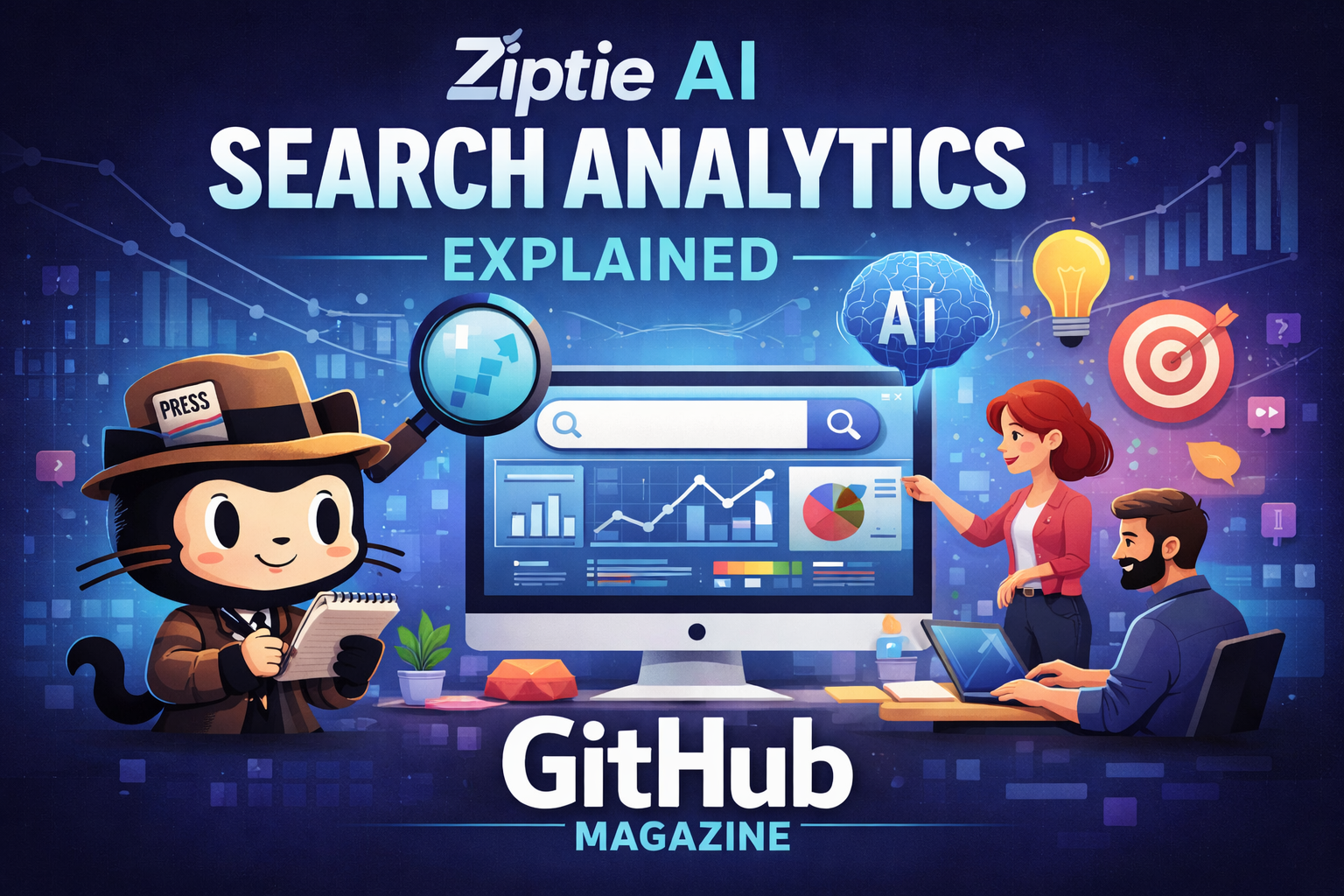 what is ziptie ai search analytics