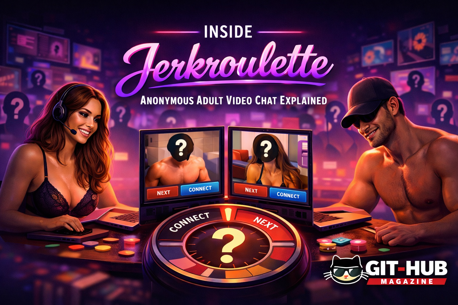 Inside Jerkroulette: Anonymous Adult Video Chat Explained