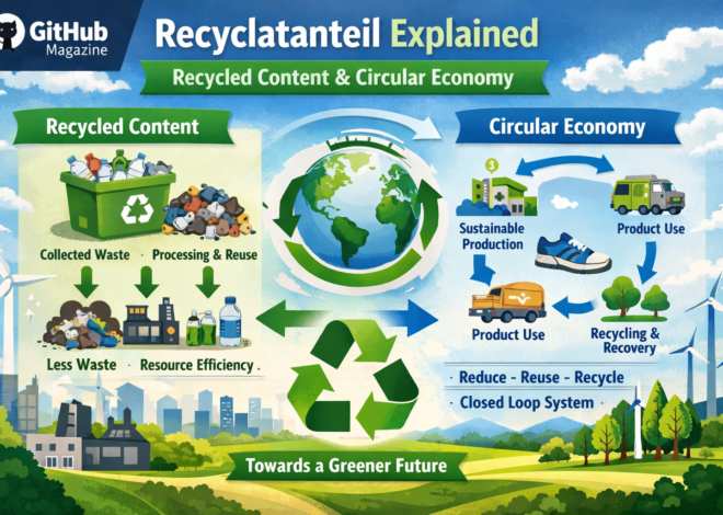 Recyclatanteil Explained and Why Recycled Content Matters