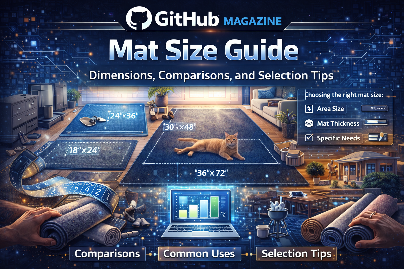 Mat Size Explained: Dimensions, Fit, and Performance Guide