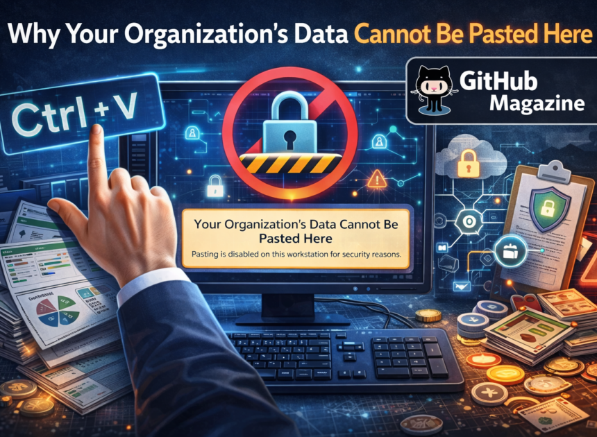 Why Your Organization’s Data Cannot Be Pasted Here