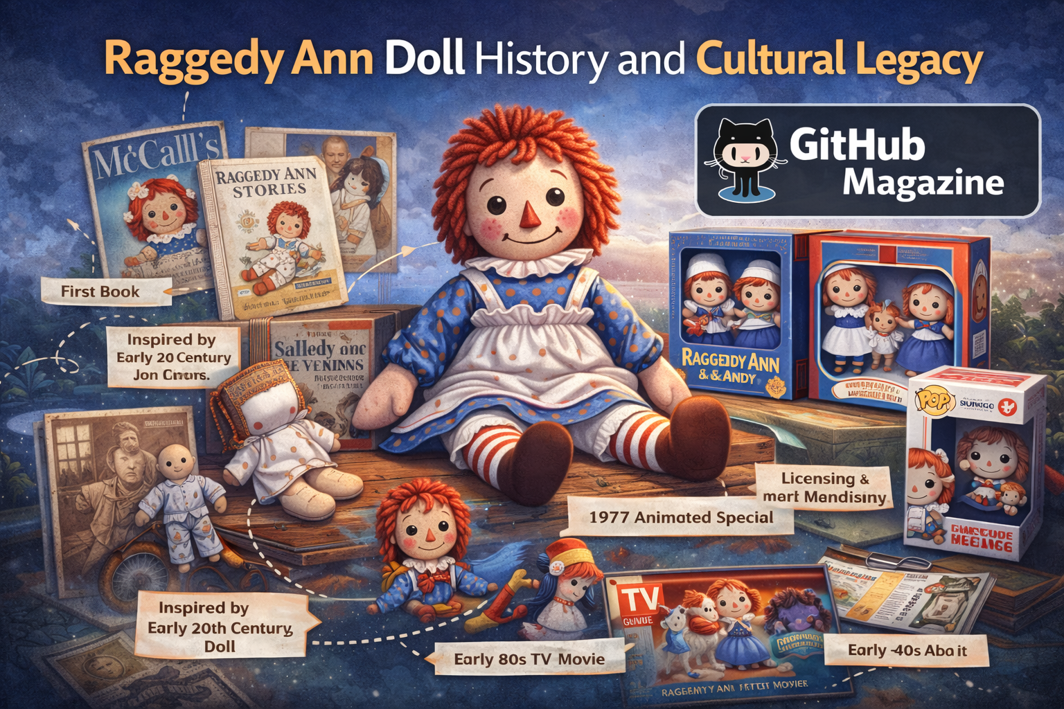 Raggedy Ann Doll History and Cultural Legacy