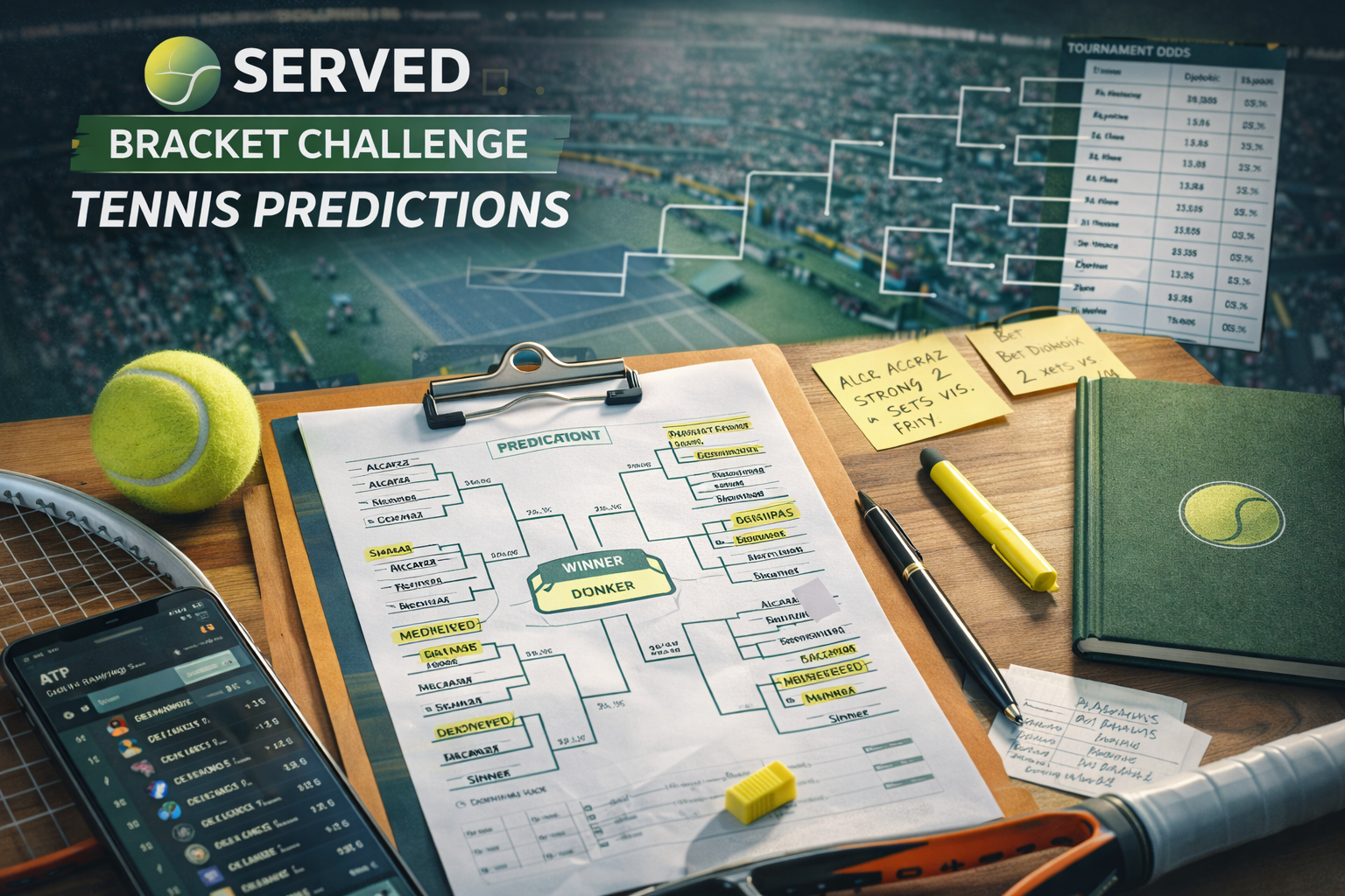 Served Bracket Challenge Review and Analysis