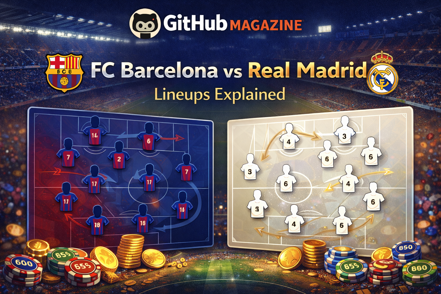 FC Barcelona vs Real Madrid Lineups Analysis