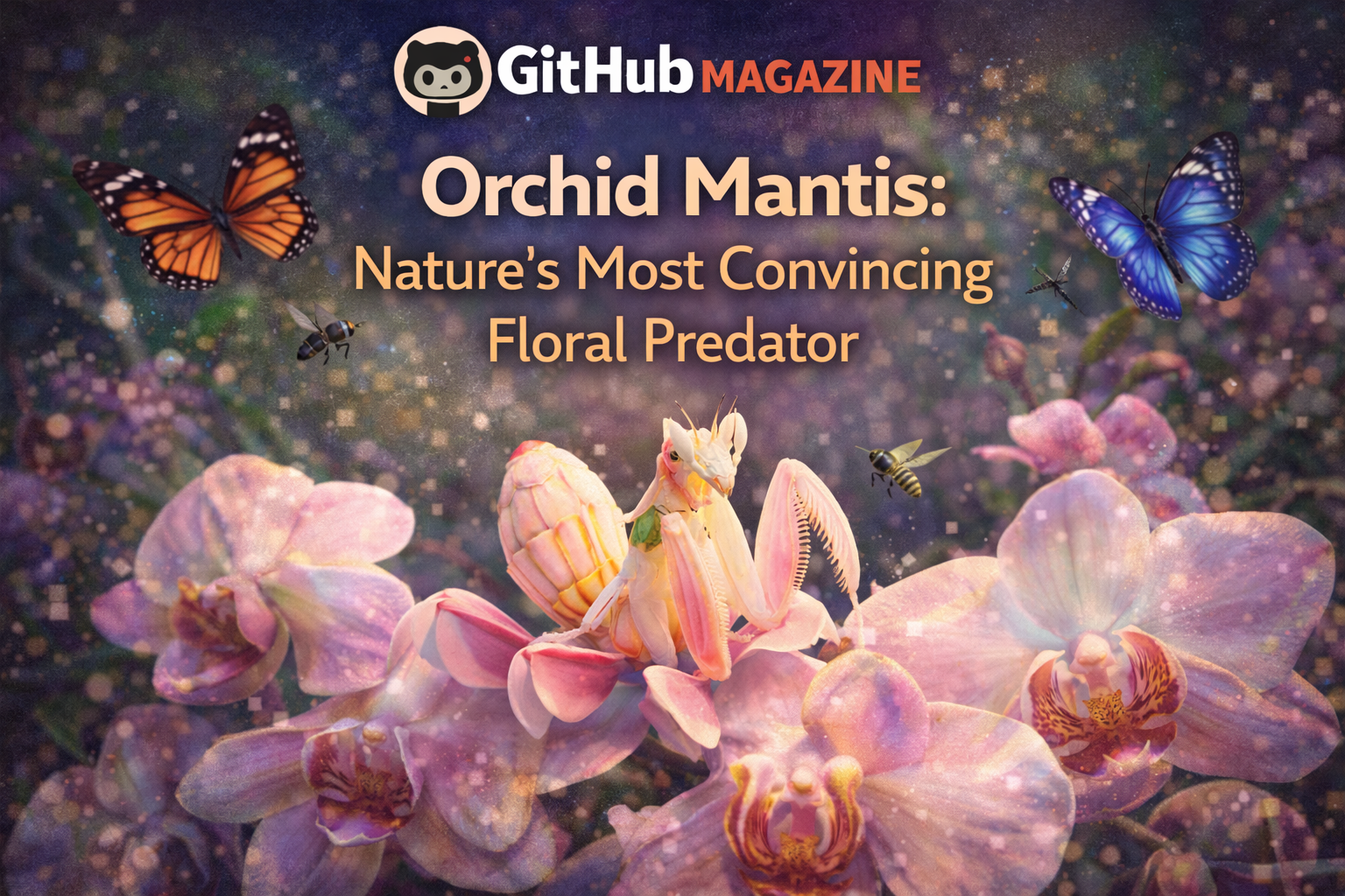 Orchid Mantis: Nature’s Most Convincing Floral Predator