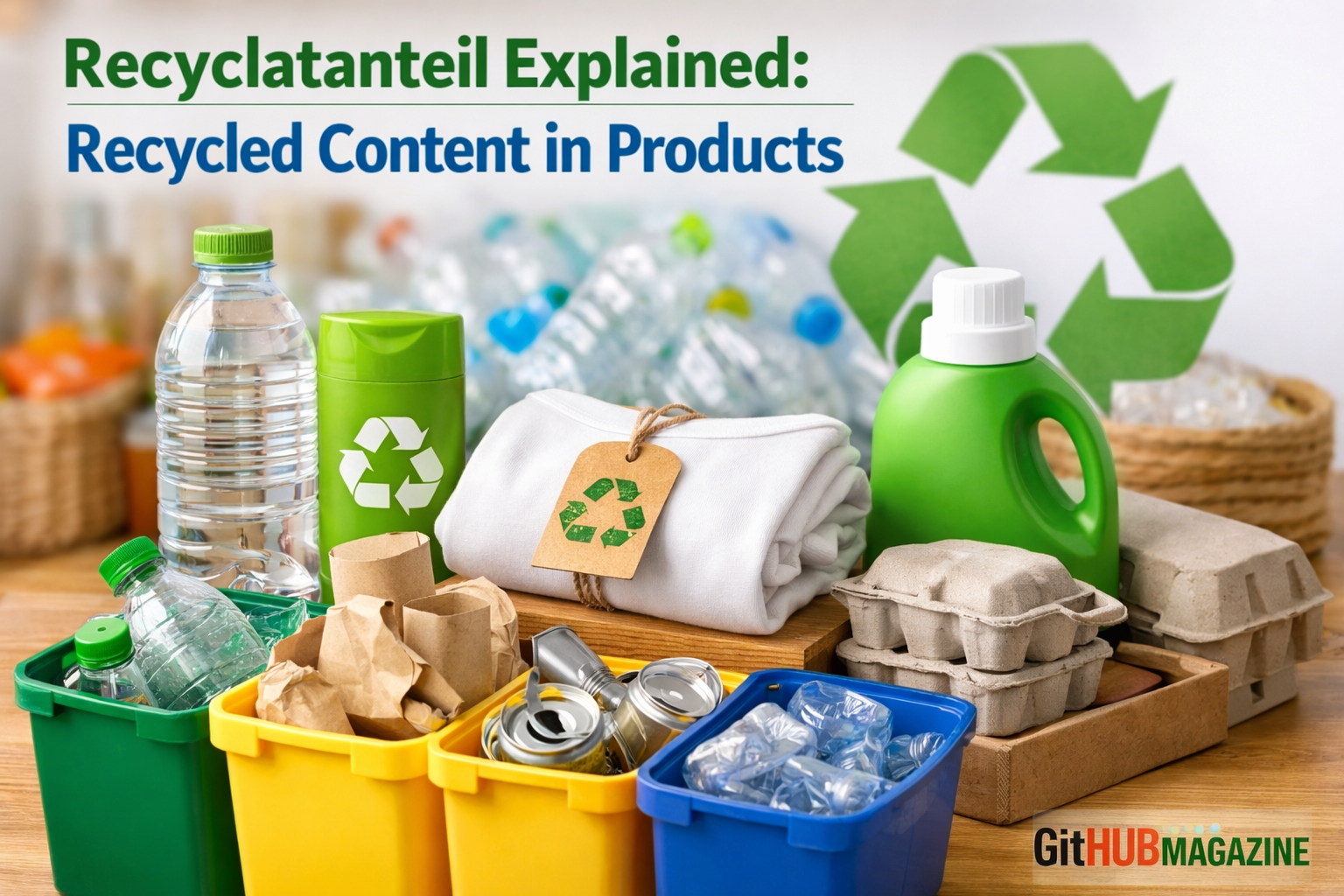 Recyclatanteil Explained in Circular Economy