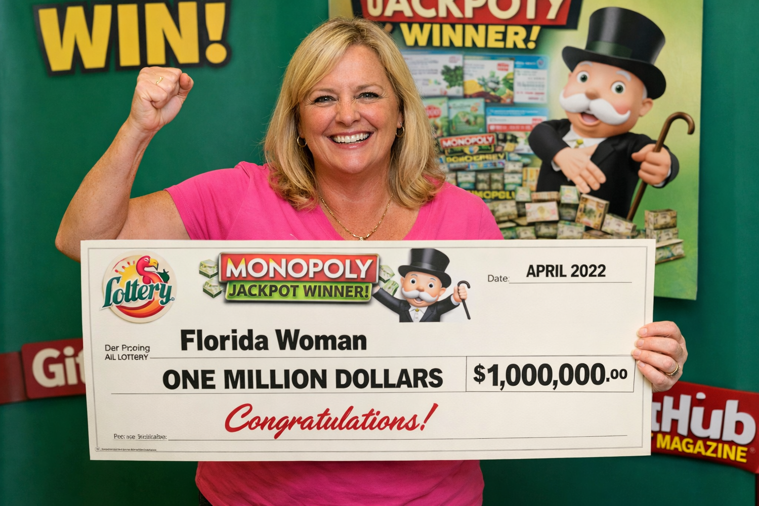 Florida Woman Wins Monopoly Lottery Prize