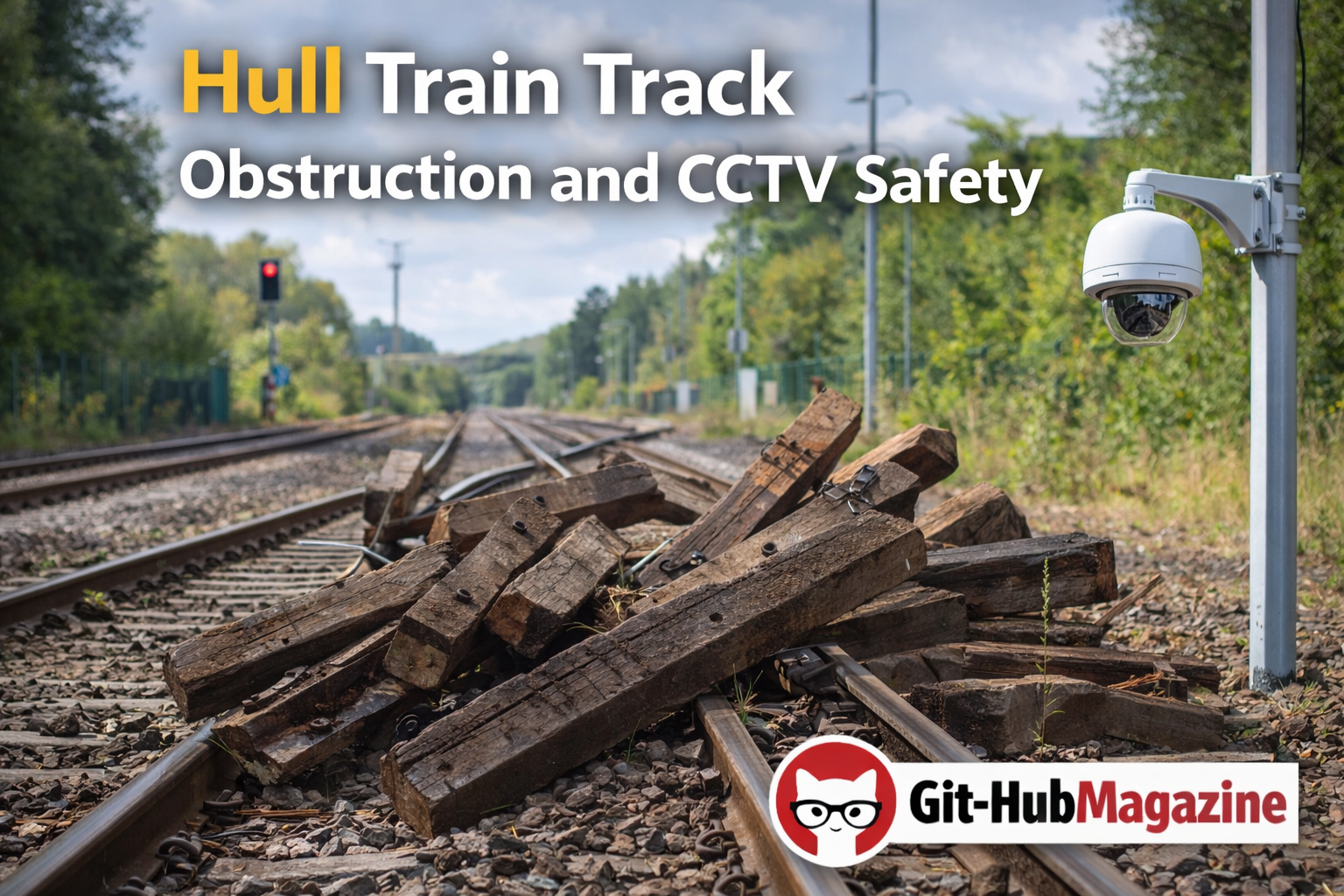 Hull Train Track Obstruction and CCTV Safety