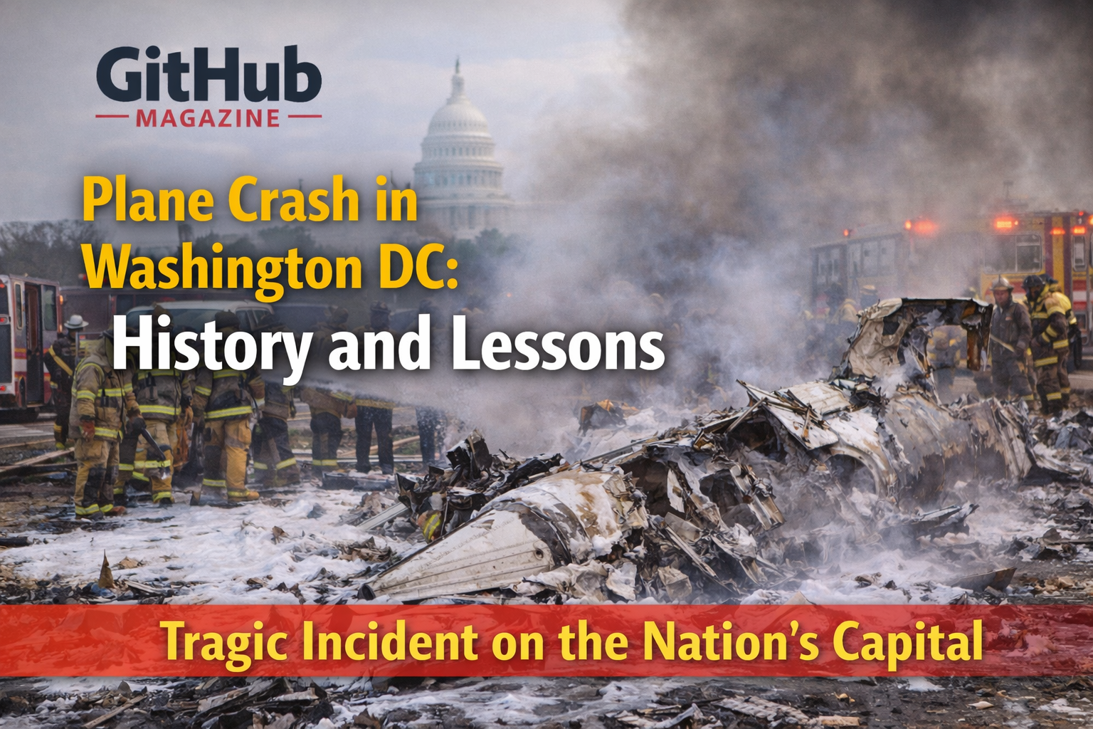 Plane Crash in Washington DC: History and Lessons