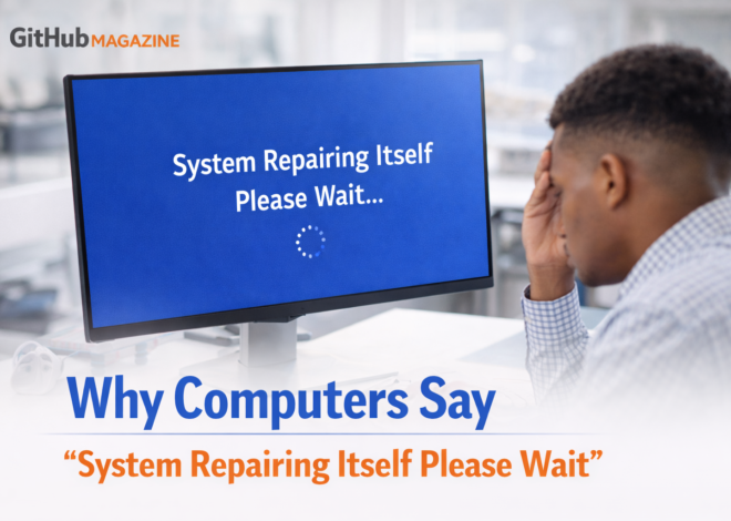 Why Your Computer Says System Repairing Itself