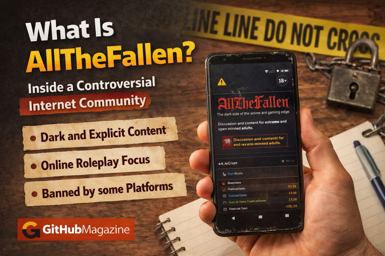 AllTheFallen Explained: Inside a Controversial Internet Community