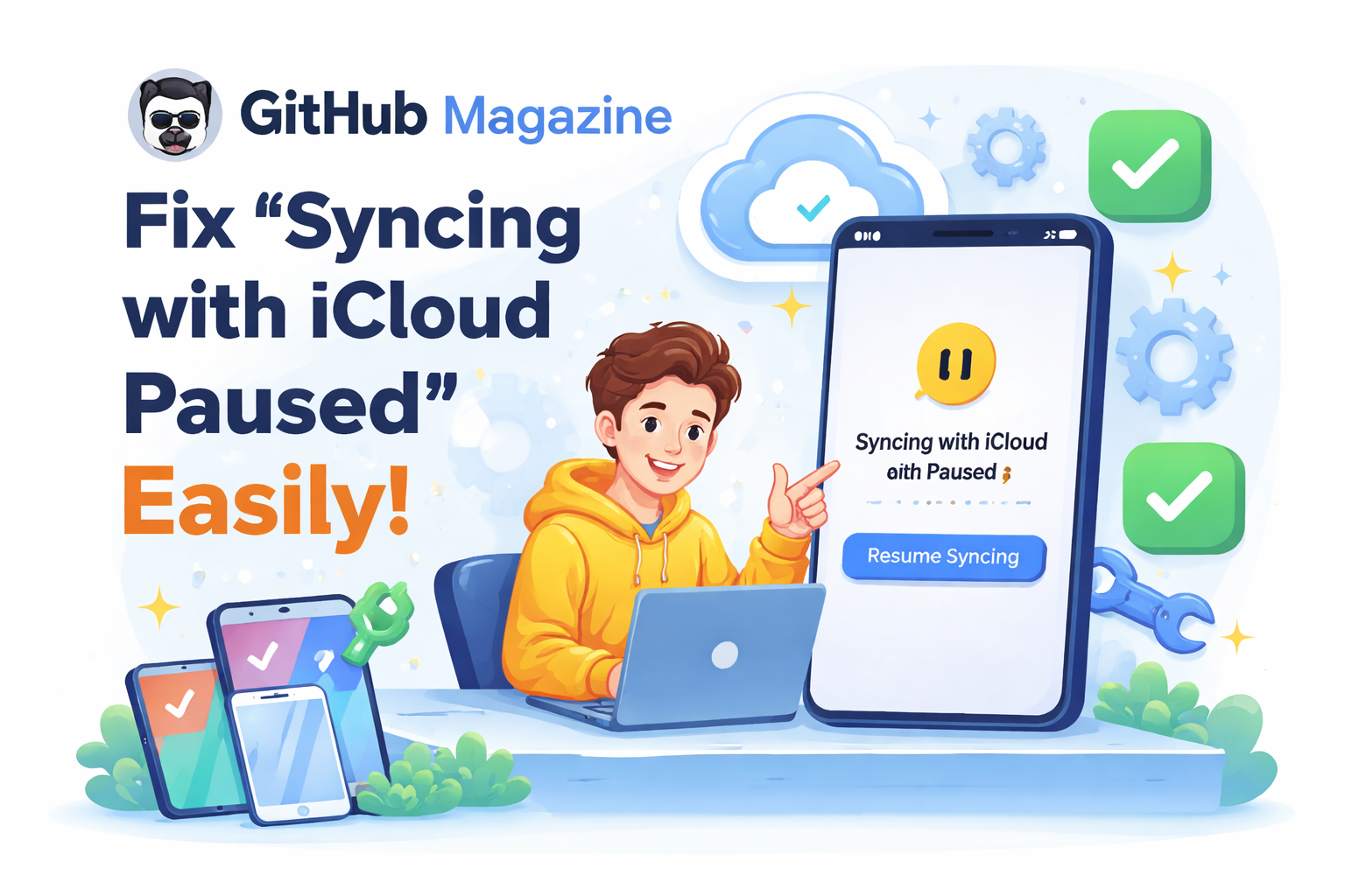 Fix “Syncing with iCloud Paused” Easily