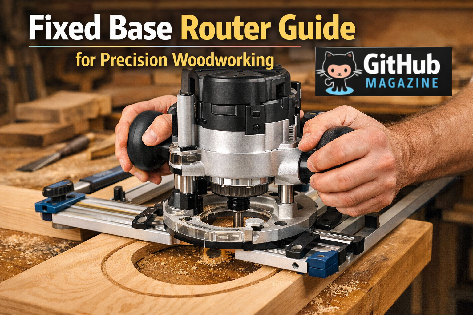 Fixed Base Router Guide for Precision Work